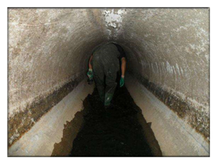 沙湖原种场管道高压清洗