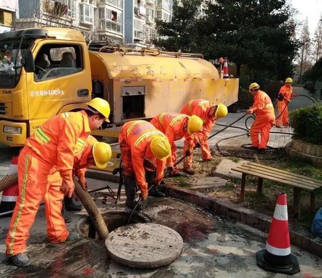 沙湖原种场市政管道清淤