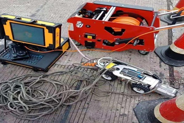 沙湖原种场CCTV管道检测机器人