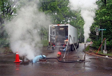 沙湖原种场CIPP热固化修复技术